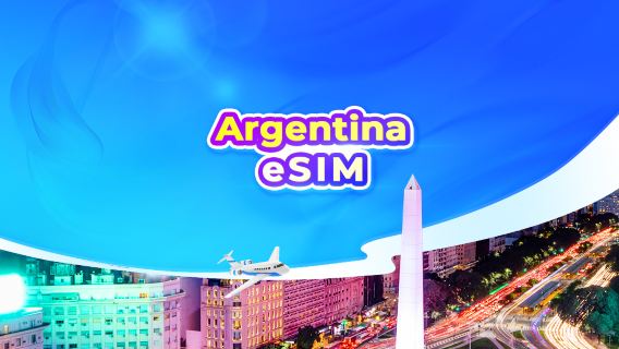 Argentinien eSIM | Dual-Netz · All AI & TikTok | Tagespaket/Datenpaket | 24-Stunden-Abrechnung | QR-Code