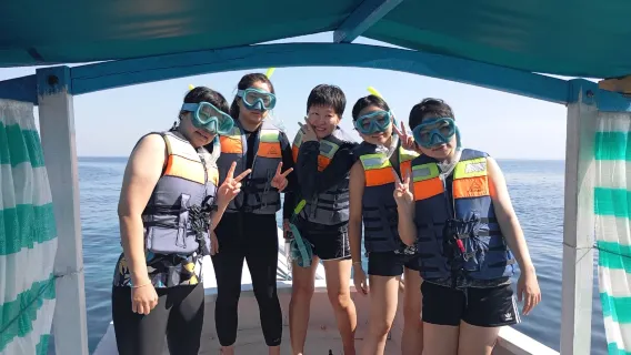 코모도 랑코 반나절 투어 [물동굴|스노클링|언덕|오전, 오후 그룹 가능]