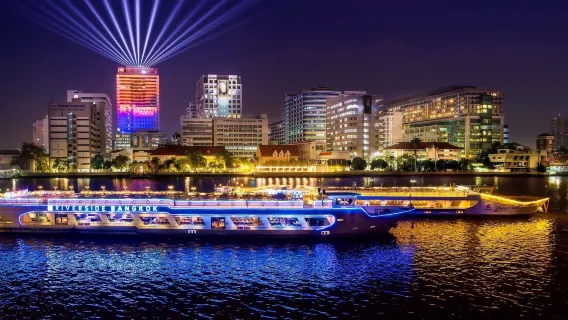 曼谷嘉年華號夜遊湄南河 -Riverside Bangkok飯店碼頭