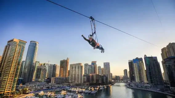 杜拜碼頭XLine飛索體驗 XLine Dubai Ticket