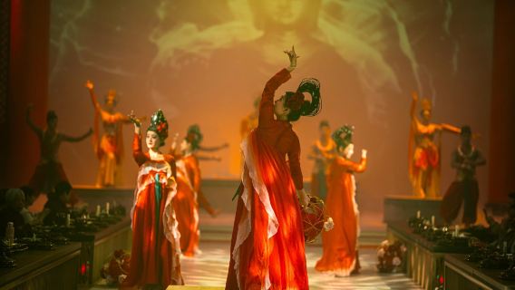 河南省洛陽●武皇の饗宴|没入型宮廷体験 【宮廷フード&ドリンク+宮廷楽舞+古代衣料品&アクセサリー体験(オプション)】C