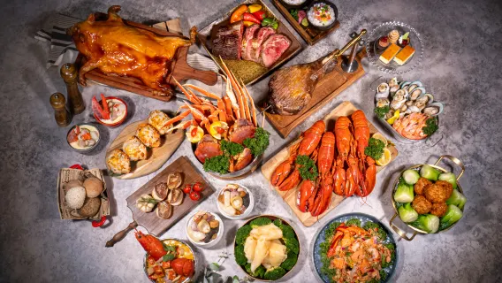 Отель Cosmo (Wanchai) - ужин «шведский стол»/полдник «шведский стол» в ресторане Le Menu