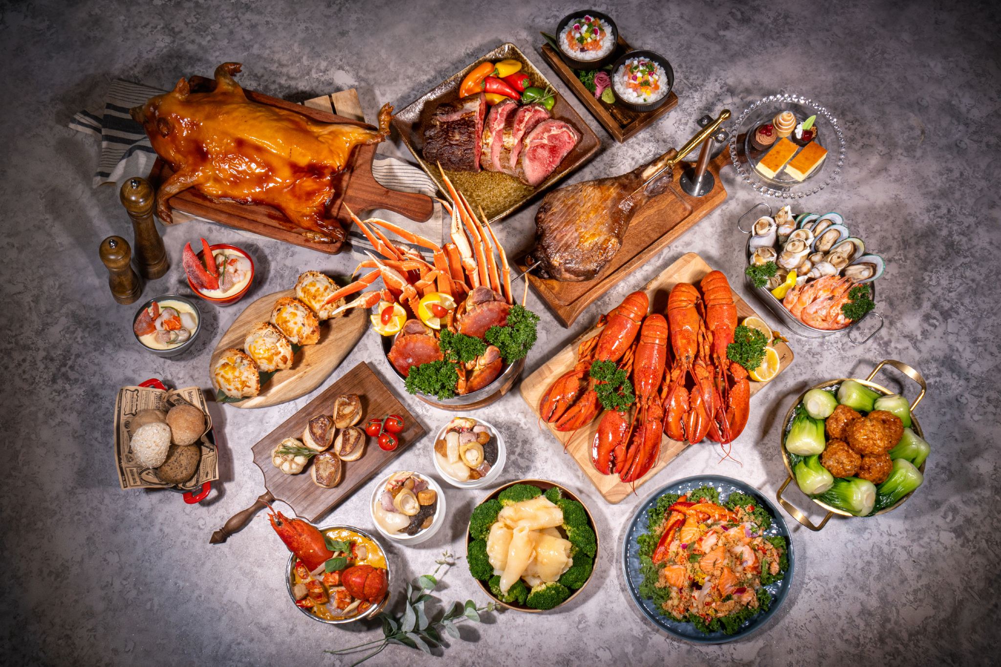 Gloucester Luk Kwok Hong Kong | Le Menu | Dinner Buffet, Afternoon Tea Buffet, American Breakfast Buffet, 
