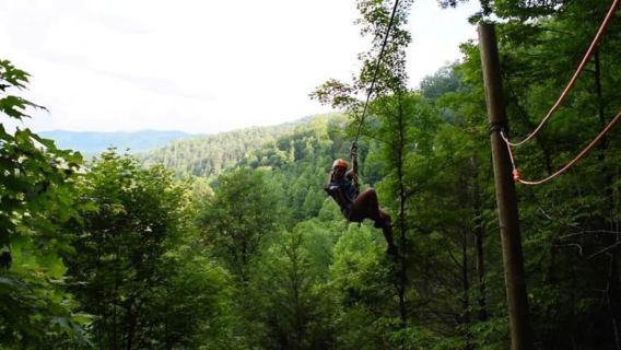 Sevierville: Extreme Mountain Zip Lining Adventure