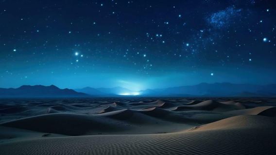 Safari nocturno por el desierto de Doha: observación de estrellas y paseo en camello