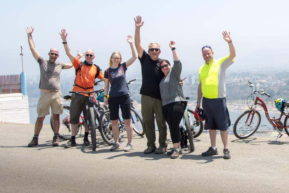 Lima: Culinary Bike Tour Miraflores and Barranco