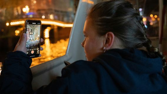 Amsterdam Light Festival: Canal Cruise from A'DAM Tower