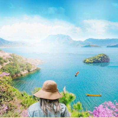 麗江瀘沽湖一日遊【真純玩·豬槽船遊湖·360°環湖·商務團】