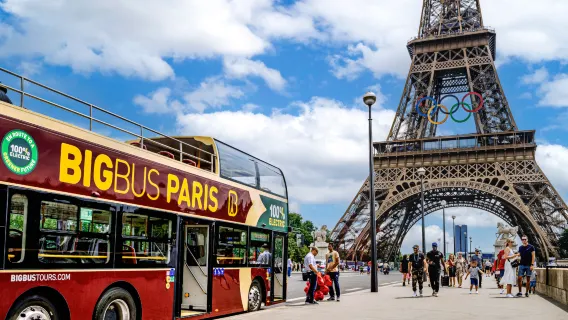 Paris BIG BUS Hop-on Hop-off Bus Tour - Big Bus Paris Hop-on Hop-off Bus Tour