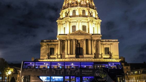 Bus Toqué París: tour con cena de 5 platos