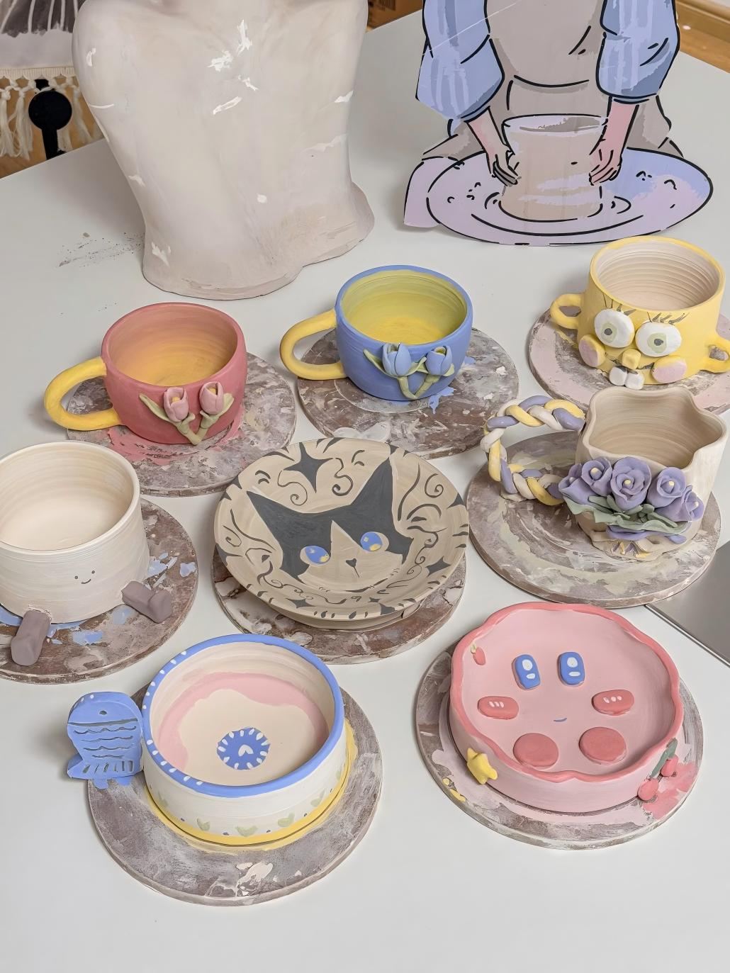 Jingdezhen, Jiangxi - Small Pottery, Ceramics & Glass Blowing DIY Intangible Cultural Heritage Craft Experience [Unique Ceramic Activities|Professional glass firing|DIY Crafting