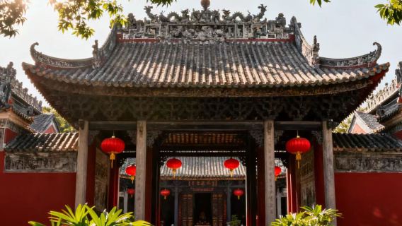 Tempio degli Antenati di Foshan + Lingnan Tiandi + Giardino Liang + Giardino Qinghui + Lago delle Mille Lanterne