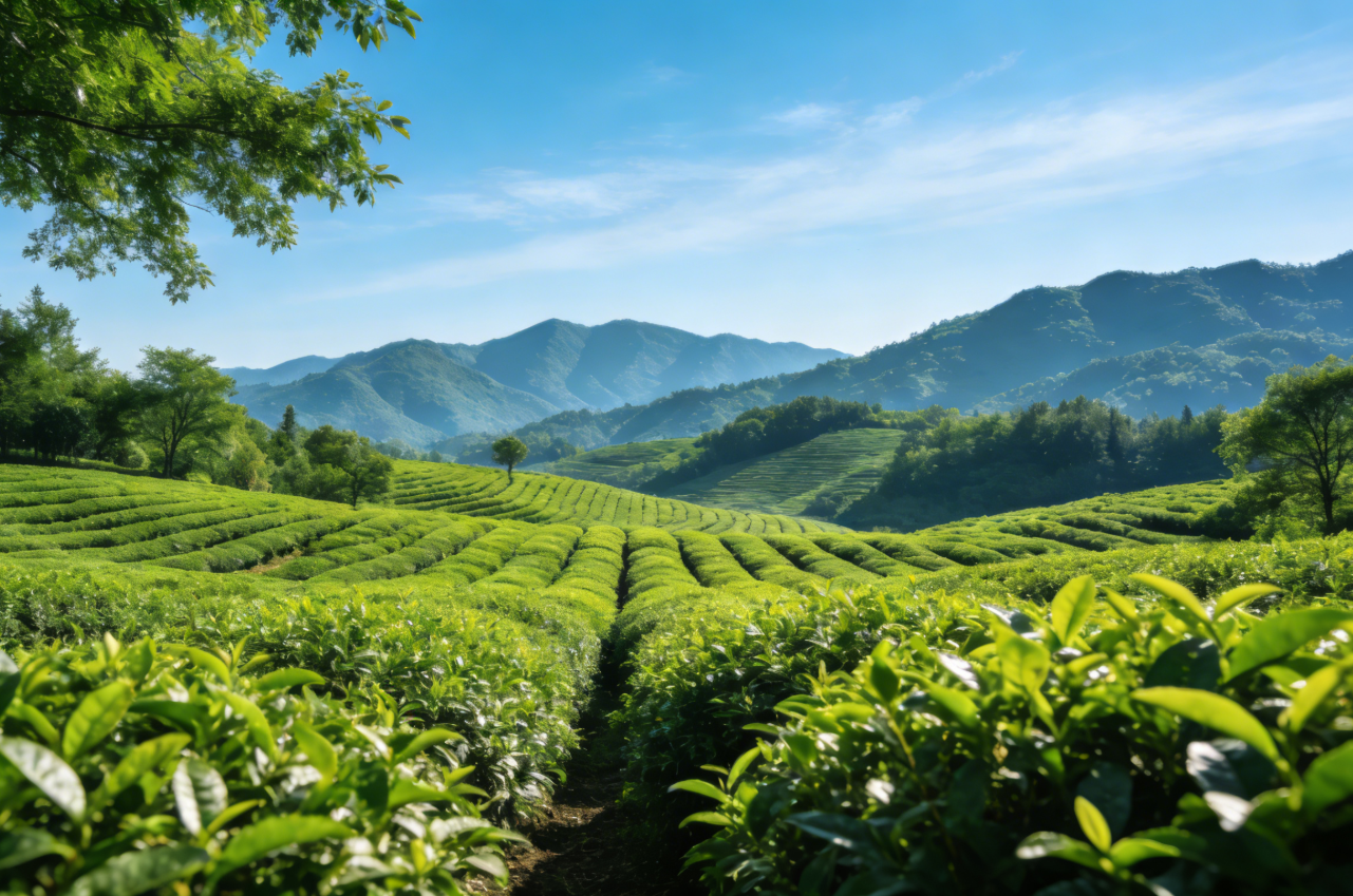 Healing Relaxation: Hand-Picked Spring Tea + Serene Mountain Views - A Slow Journey to Soothe All Weariness