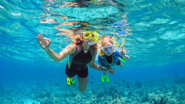 랑카위 이지 브리지 스노클링: 푸른 바다로의 다이빙