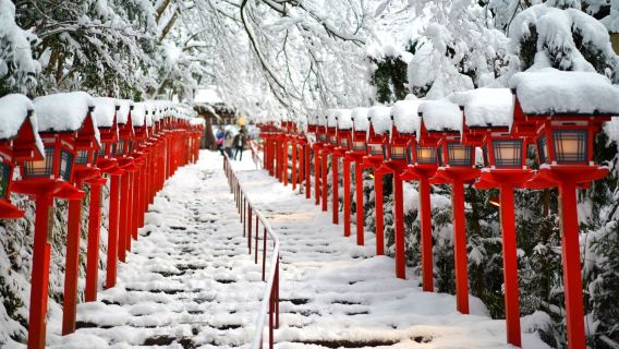 9 人小團 · 京都嵐山＋貴船神社＋三千院一日遊丨可選嵯峨野小火車
