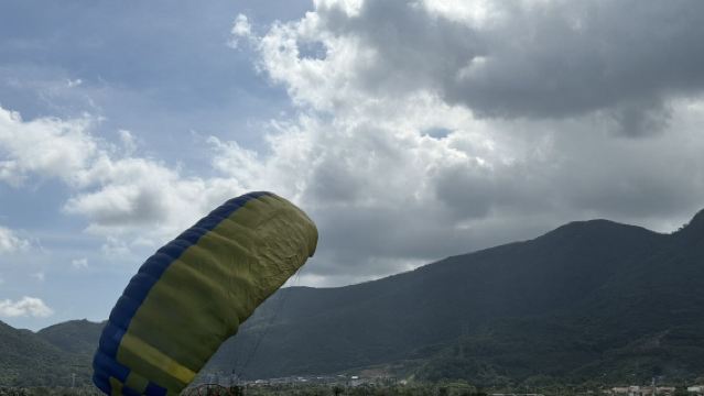 三亞海棠灣直升機飛行鐵爐港基地動力傘飛行體驗【動力滑翔傘+翱翔海天+解鎖海景新視野】