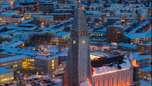 Iceland Reykjavik: Lawatan Sehari ke Gereja Hitam + Gunung Kirkjufell + Gereja Bumbung Merah Heydalur