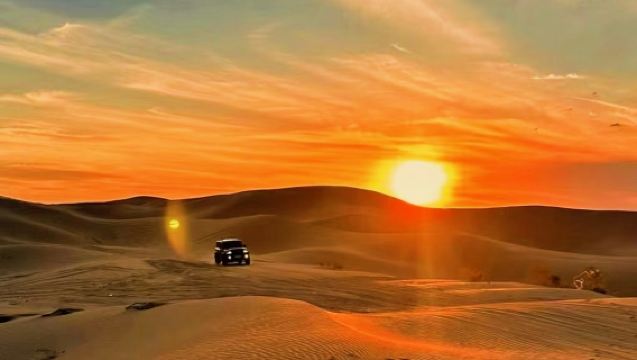 1-Day Small Group Pure Play Day Tour to Kubuqi Desert & Hasuhai Lake from Hohhot, Inner Mongolia (2-6 Persons)