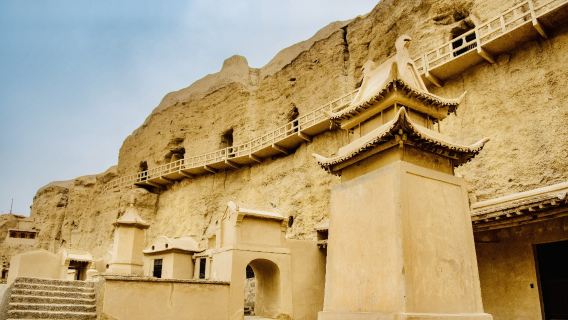 [Sewaan Peribadi Dunhuang|Lawatan Gua] Lawatan Sehari Gua Seribu Buddha Barat + Gua Yulin [Tidak termasuk tiket masuk]