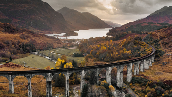 Lawatan Sehari Highlands Scotland Glen Coe + Kereta Api Klasik [Pakej Berkumpulan Tanpa Membeli-belah] Edinburgh Pergi-Balik