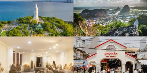 旅行團 - 峴港市遊:五行山靈應寺 - 橋樑 - 占族博物館 - 地道市集連午餐