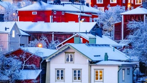 Finland Helsinki - lawatan sehari ke Bandar Lama Porvoo - sewaan peribadi pergi-balik - Pilihan Terbaik