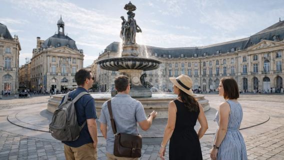 Bordeaux Historical Walking Tour + 1 Glass of Wine