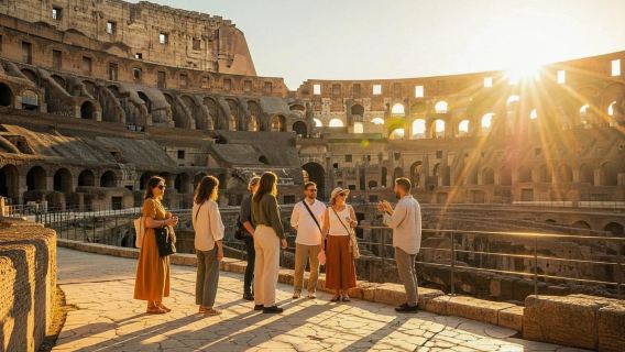 Rom: Colosseets arena, Forum & Palatinhøjen Guidet tur