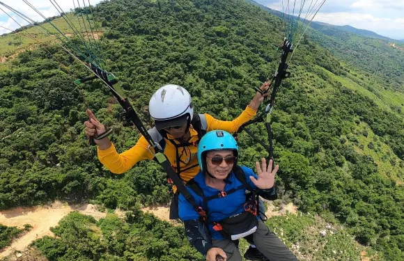 芽莊飛行滑翔傘 - Dù Lượn Nha Trang滑翔傘飛行體驗