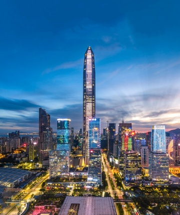 入境首選：平安金融中心+機器人劇場6S店+歡樂海岸大疆無人機