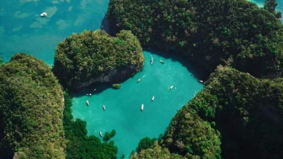 lawatan sehari: Pengambilan dan penghantaran dari pintu ke pintu, termasuk makan tengah hari, 3 pulau dalam satu perjalanan, pemandangan lagun, lawatan mesra keluarga.