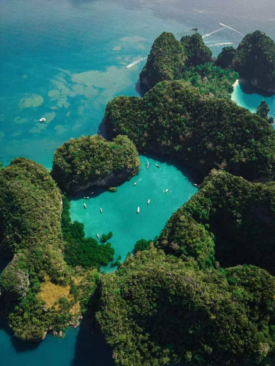 Tour di un giorno alle isole di Krabi con trasferimento porta a porta, pranzo incluso, visita a 3 isole, laguna, piattaforma panoramica e attività per famiglie