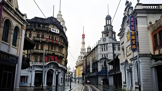 Excursión de un día a la antigua ciudad de Zhujiajiao y al Parque Temático de Cine de Shanghái