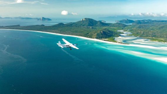 Lazy Cat Australia Travel Cairns Great Barrier Reef optional 30/40/45/60 minutes helicopter sightseeing flight Kuranda one-day tour Option