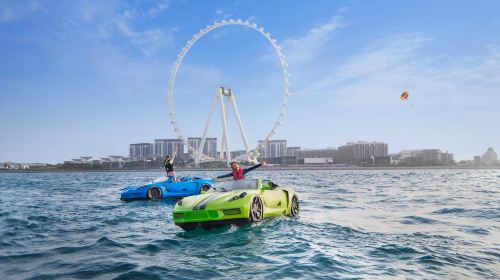 Dubai Jet Water Car Experience 1