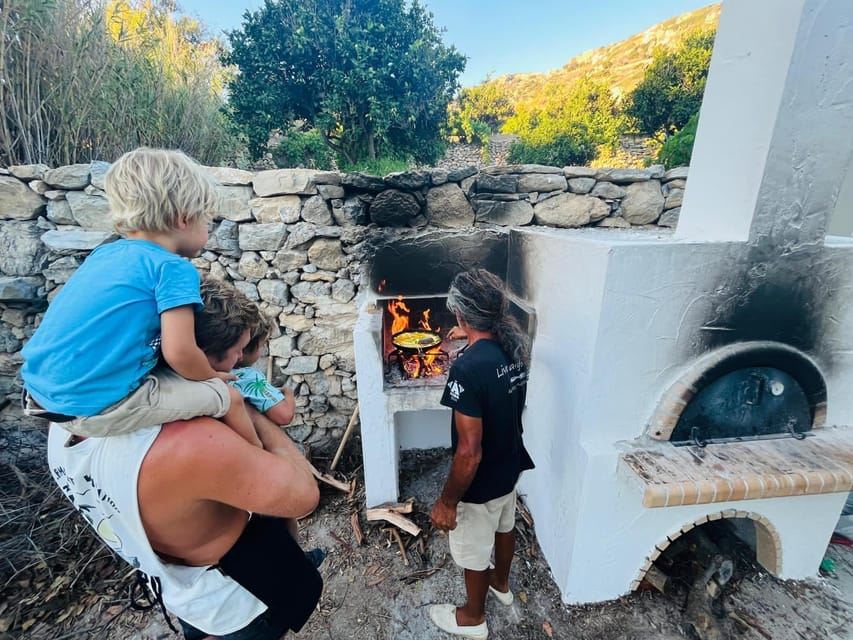 Melanes: Naxos Perivoli Farm & Cooking Class with Wood Fire