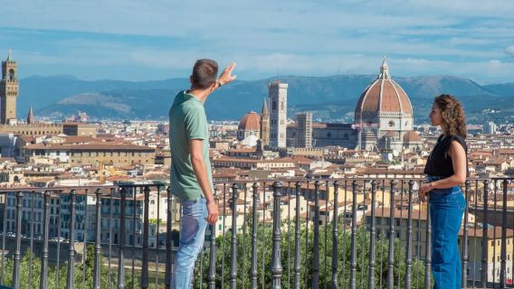 Private E-Bike Tour: Piazzale Michelangelo & Florence hills