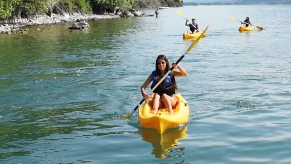 Lago Iseo: tour en kayak por la Bahía del Bogn