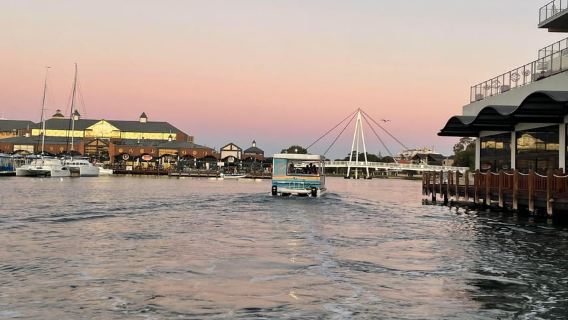 Mandurah: crociera al tramonto