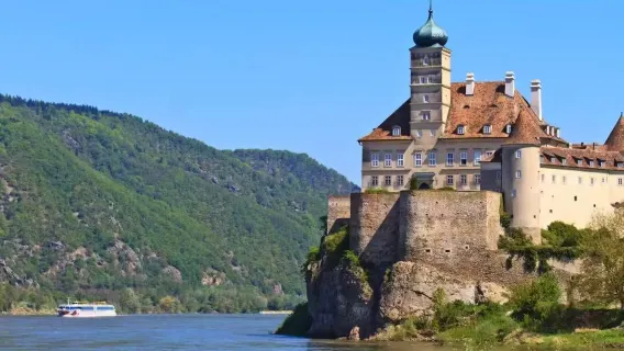 비엔나 왕복: 낭만적인 도나우 강+바하우 계곡 당일 치기 여행(영어 투어|(일부 입장권 포함)