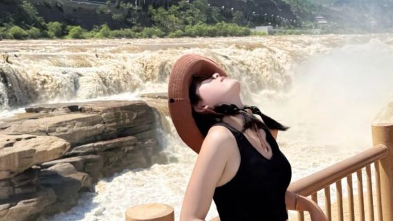 【限時升頭等艙】陜西黃河壺口瀑布+南泥灣風景區一日遊【含導遊