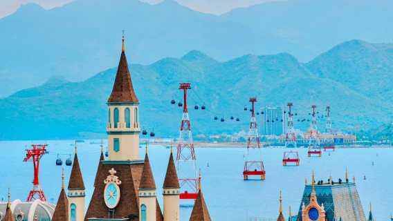 越南峴港會安珍珠島遊樂園一日遊（4人起團）午餐+接駁+門票