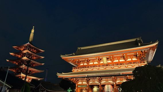 日本東京+東京鐵塔+澀谷+銀座+淺草寺-市區經典包車遊