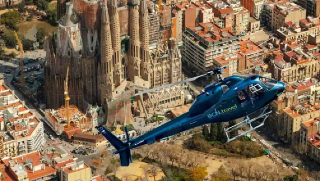 Barcellona: tour in elicottero