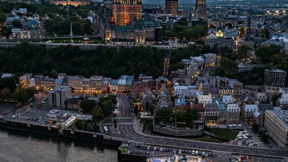Quebec (ciudad): Crucero turístico con cena de 3 platos