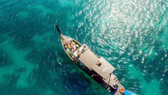 เรือหางยาวหรู Kiri เช่าเหมาลำ ภูเก็ต เกาะพะงัน/เกาะไม้ท่อน/เกาะไข่
