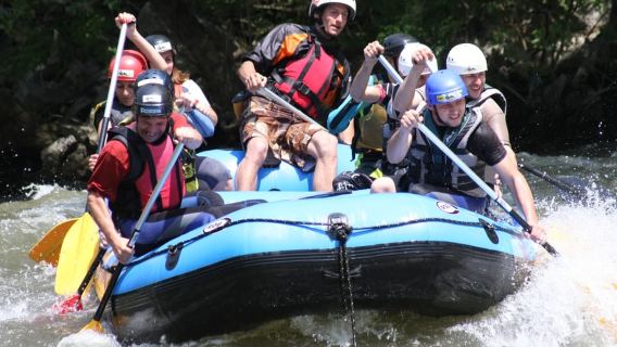 From Sofia: Struma River Rafting and Rila Monastery Visit
