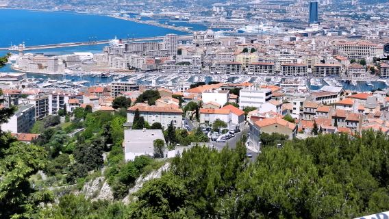 Marseille, Perancis lawatan mercu tanda klasik bandar lama - Vieux-Port + Muzium Tamadun Mediterranean - perkhidmatan peribadi tanpa kerumitan