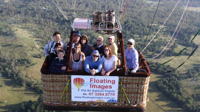 Pengalaman terbang dengan balon udara selama 60 menit di Brisbane (opsional: termasuk sarapan, sertifikat penerbangan disediakan)