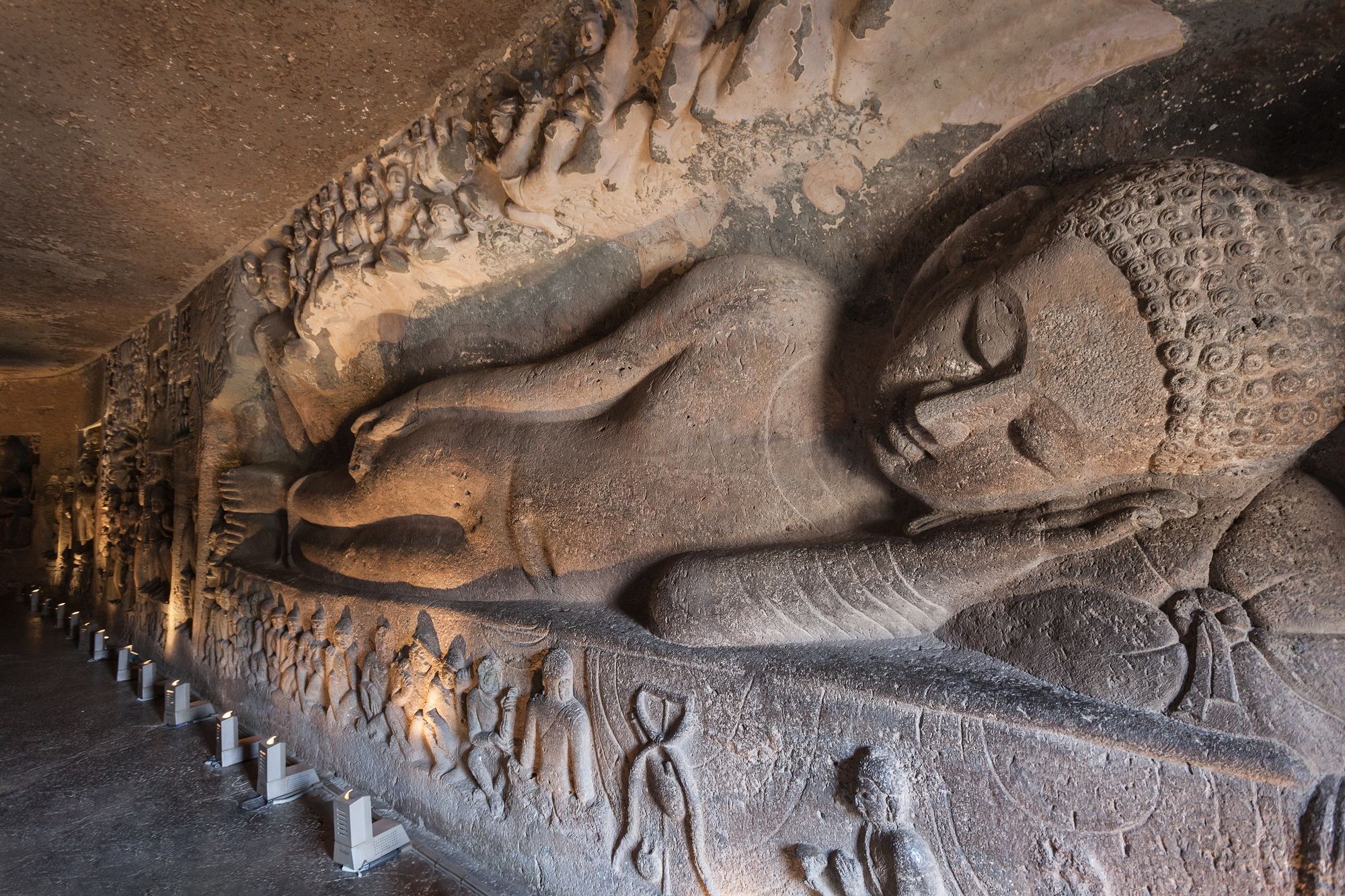 Tour privato alle Grotte di Ajanta e Ellora (tutto incluso) da Aurangabad